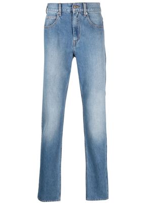 MARANT straight-cut washed jeans - Blue