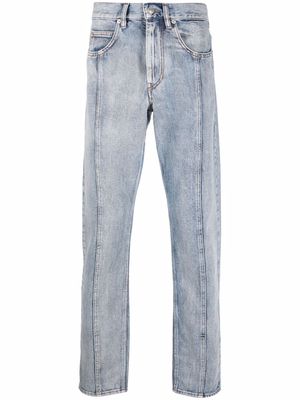 MARANT straight-leg denim jeans - Blue