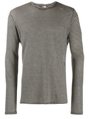 MARANT striped sweatshirt - Neutrals
