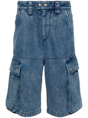 MARANT Tejelo denim cargo shorts - Blue