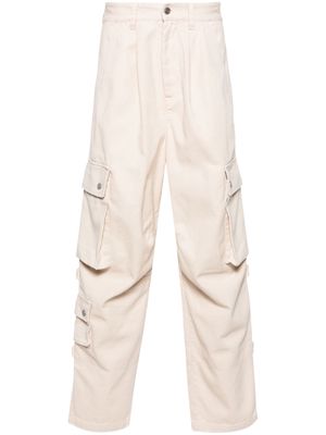 MARANT Telore cotton cargo trousers - Neutrals