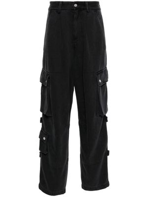 MARANT Telore twill cargo trousers - Black
