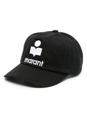 MARANT Tyron embroidered-logo cap - Black