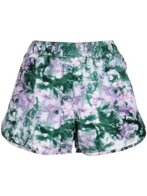 MARANT Vicente tie dye-print shorts - Multicolour