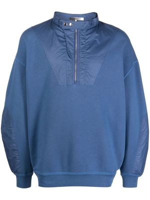 MARANT Walid half-zip sweatshirt - Blue