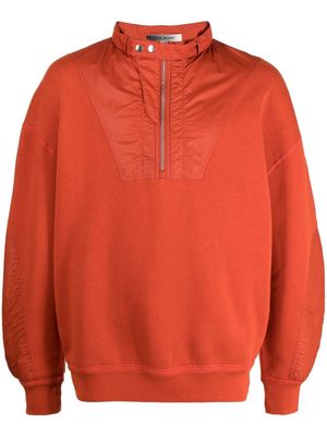MARANT Walid half-zip sweatshirt - Orange