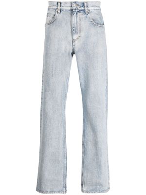 MARANT washed-denim cotton jeans - Blue