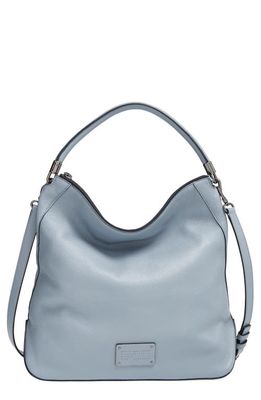 MARC BY MARC JACOBS 'New Too Hot to Handle' Leather Hobo in Ice Blue