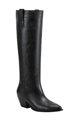 Marc Fisher Edania Pointed Toe Knee High Boot in Black 001