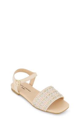 Marc Fisher Hazel Woven Sandal in Natural Multi