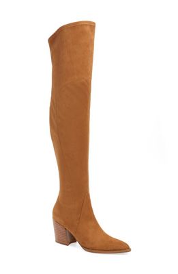 Marc Fisher LTD Cathi Pointed Toe Over the Knee Boot in Sella Fabric