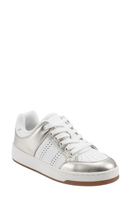 Marc Fisher LTD Flynnt Sneaker in Silver/White