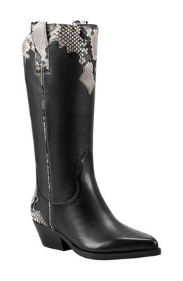 Marc Fisher LTD Hilaria Pointed Toe Boot in Black/Grey