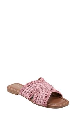 Marc Fisher LTD Narda Slide Sandal in Medium Pink 660