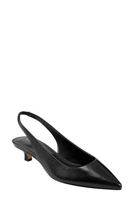 Marc Fisher LTD Posey Pointed Toe Slingback Pump in Black 001