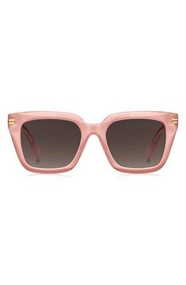 Marc Jacobs 52mm Gradient Square Sunglasses in Pink/Brown Gradient