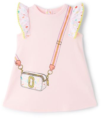 Marc Jacobs Baby Pink 'The Snapshot Trompe L'ail' Dress