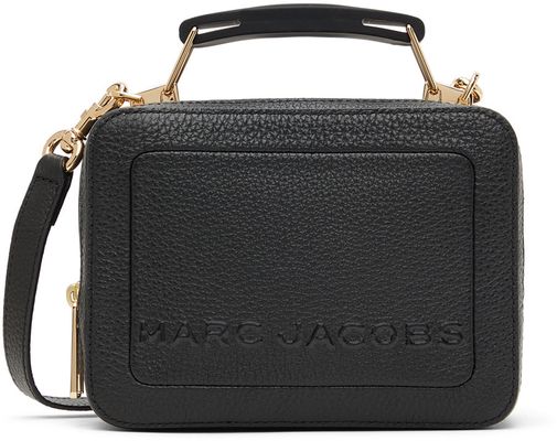 Marc Jacobs Black Mini 'The Textured Box' Bag