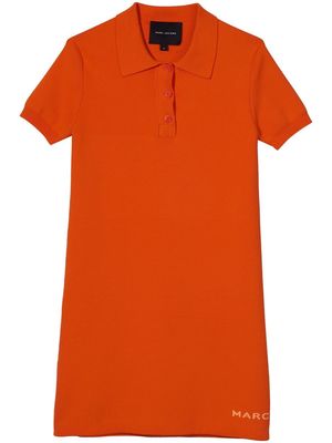 Marc Jacobs cotton-blend tennis mini dress - Orange