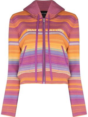 Marc Jacobs cropped zip hoodie - Purple