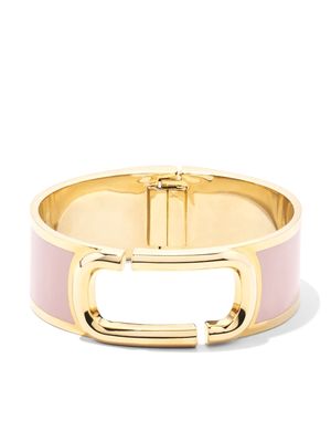 Marc Jacobs cut-out detail enamel bracelet - Gold