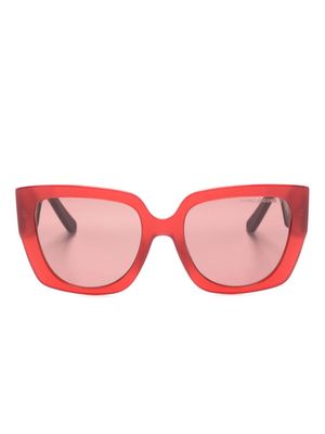 Marc Jacobs Eyewear oversized-frame tinted sunglasses - Red