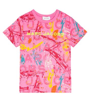 Marc Jacobs Kids Appliqué cotton jersey T-shirt
