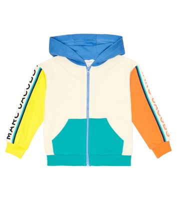 Marc Jacobs Kids Colorblocked cotton hoodie