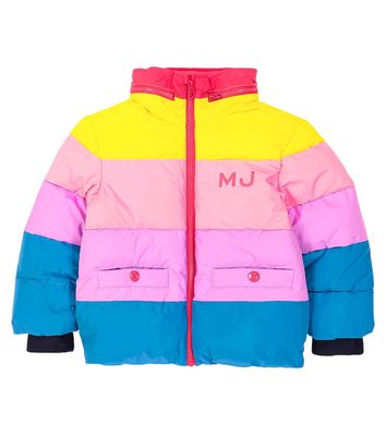 Marc Jacobs Kids Colorblocked puffer jacket