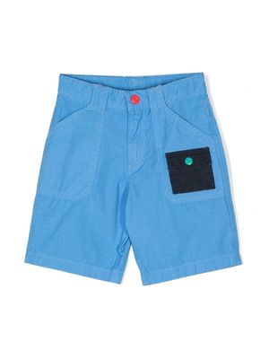 Marc Jacobs Kids cotton bermuda shorts - Blue