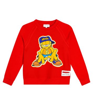 Marc Jacobs Kids Cotton-blend fleece sweatshirt