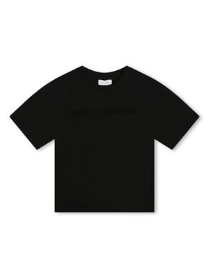 Marc Jacobs Kids crew-neck cotton T-shirt - Black