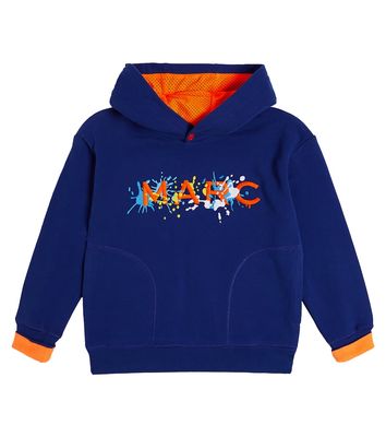 Marc Jacobs Kids Embroidered cotton hoodie