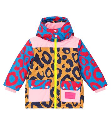 Marc Jacobs Kids Leopard-print padded ski jacket