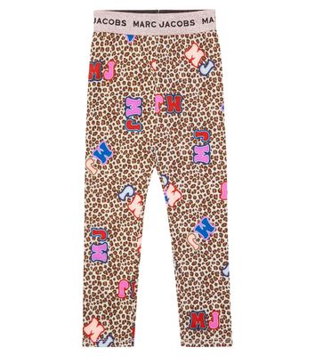 Marc Jacobs Kids Leopard-printed leggings