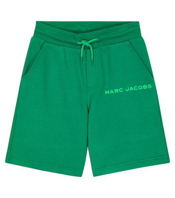Marc Jacobs Kids Logo cotton-blend jersey shorts