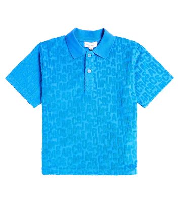Marc Jacobs Kids Logo cotton-blend polo shirt