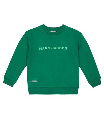Marc Jacobs Kids Logo cotton-blend sweatshirt