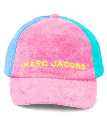 Marc Jacobs Kids Logo cotton terry baseball cap