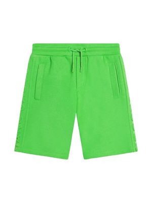 Marc Jacobs Kids logo-embossed drawstring shorts - Green