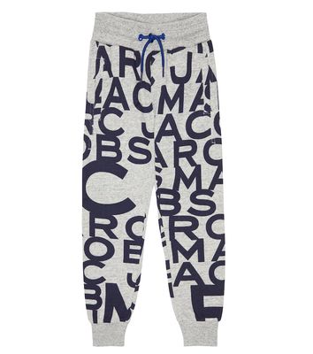 Marc Jacobs Kids Logo-print cotton jersey sweatpants