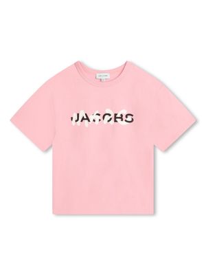Marc Jacobs Kids logo-print cotton T-shirt - Pink