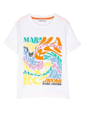 Marc Jacobs Kids logo-print cotton T-shirt - White
