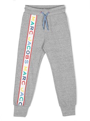 Marc Jacobs Kids logo-print jogging bottoms - Grey
