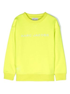 Marc Jacobs Kids logo-print sweatshirt - Yellow