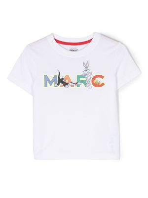 Marc Jacobs Kids Looney Tunes-print cotton T-shirt - White