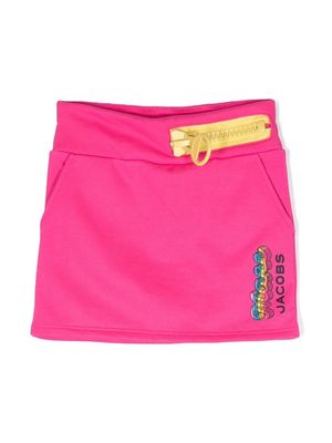 Marc Jacobs Kids oversized zipper skirt - Pink