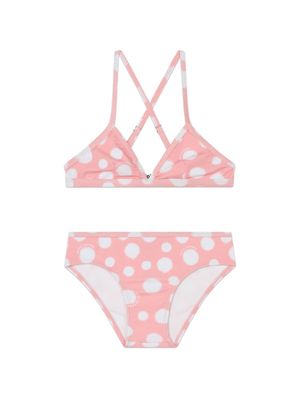 Marc Jacobs Kids polka-dot bikini - Pink