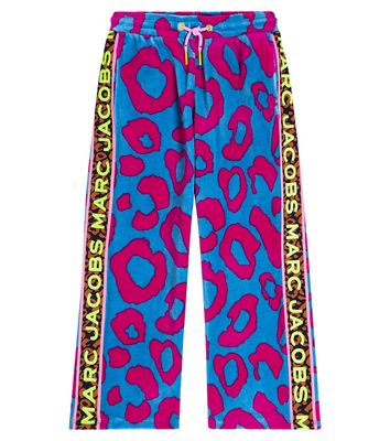 Marc Jacobs Kids Printed cotton terry sweatpants