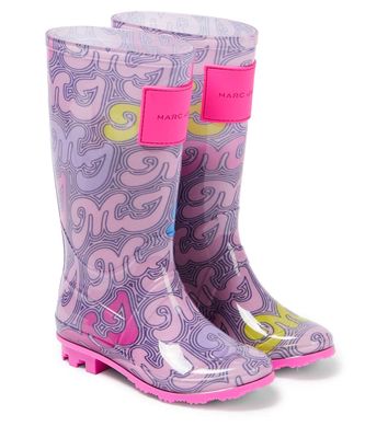 Marc Jacobs Kids Printed rain boots